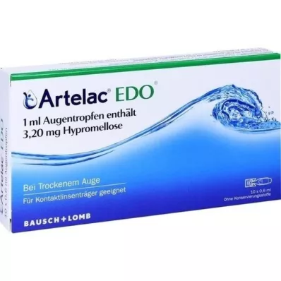 ARTELAC EDO szemcsepp, 10X0,6 ml