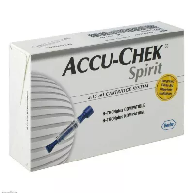 ACCU-CHEK Spirit 3,15 ml-es ampullarendszer, 5 db ACCU-CHEK Spirit 3,15 ml-es ampullarendszer, 5 db