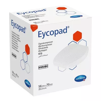 Eycopad szemborogatás 56x70 mm steril, 25 db