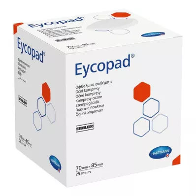EYCOPAD Szemtamponok 70x85 mm steril, 25 db