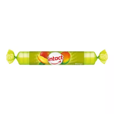 INTACT Dextróz tekercs mangó, 1 db INTACT Dextróz tekercs mangó, 1 db