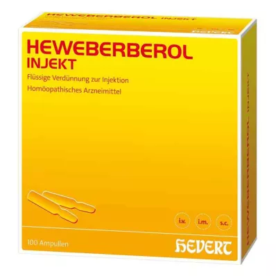 HEWEBERBEROL injekciós ampulla, 100 db