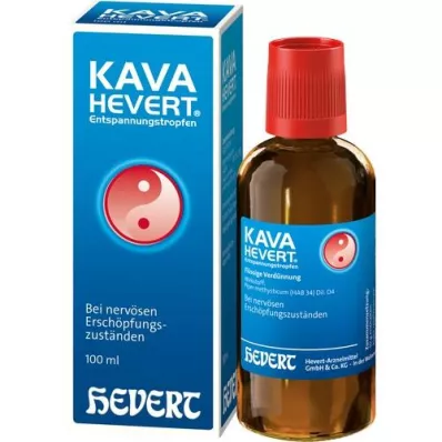 KAVA HEVERT Relaxációs cseppek, 100 ml