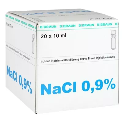 KOCHSALZLÖSUNG 0,9%-os Miniplasco connect, 20X10 ml