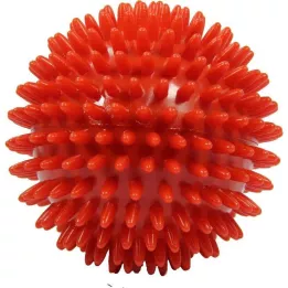 MASSAGEBALL sündisznó labda 9 cm piros, 1 db