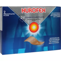 NUROFEN 24 órás fájdalomcsillapító tapasz 200 mg, 2 db