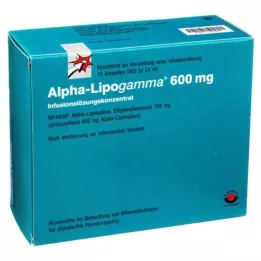 ALPHA-LIPOGAMMA 600 mg infúziós oldatkoncentrátum, 10X24 ml