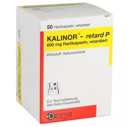 KALINOR retard P 600 mg kemény kapszula, 50 db