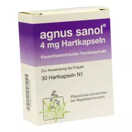 AGNUS SANOL Kemény kapszula, 30 db