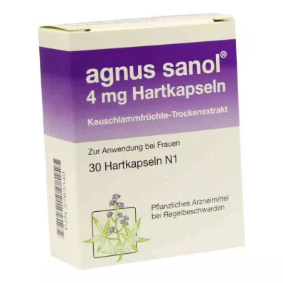 AGNUS SANOL Kemény kapszula, 30 db