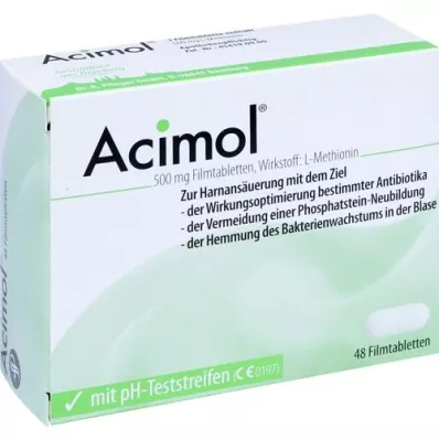 ACIMOL pH tesztcsíkokkal filmtabletta, 48 db