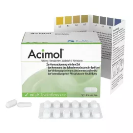 ACIMOL pH tesztcsíkokkal filmtabletta, 96 db