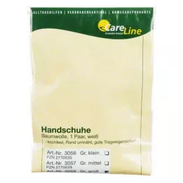 ZWIRNHANDSCHUHE Pamut nagy, 2 db