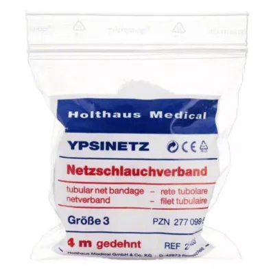 NETZVERBAND Ypsin háló méret 3 4 m fehér, 1 db