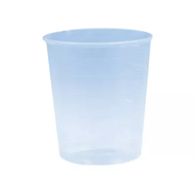 EINNEHMEGLAS Műanyag 30 ml kék, 10 db