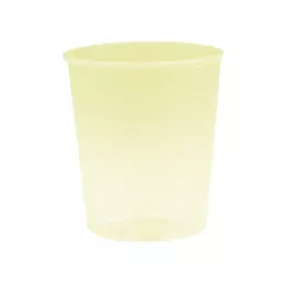 EINNEHMEGLAS Műanyag 30 ml sárga, 10 db