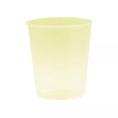 EINNEHMEGLAS Műanyag 30 ml sárga, 10 db