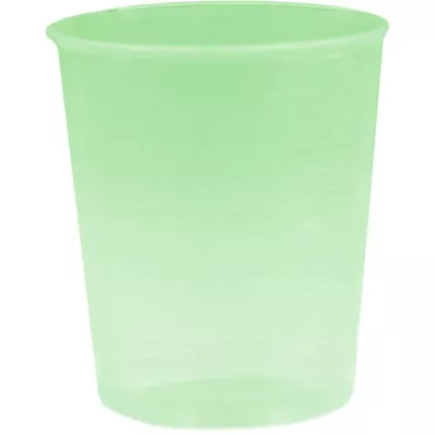 EINNEHMEGLAS Műanyag 30 ml zöld, 10 db