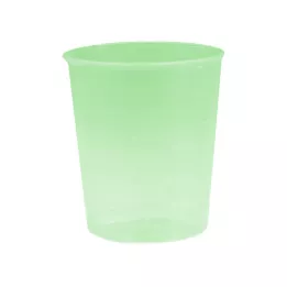 EINNEHMEGLAS Műanyag 30 ml zöld, 10 db
