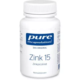 PURE ENCAPSULATIONS Cink 15 cink-pikolinát kapszula, 180 kapszula