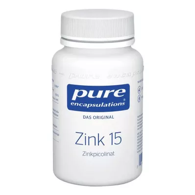 PURE ENCAPSULATIONS Cink 15 cink-pikolinát kapszula, 180 kapszula