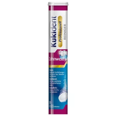 KUKIDENT Cleaner fogfehérítő tabletta, 30 db