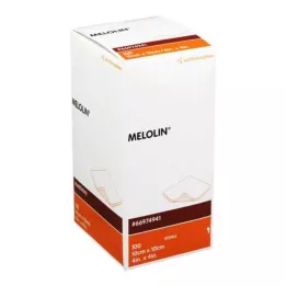 MELOLIN 10x10 cm-es sebkötszerek steril, 100 db
