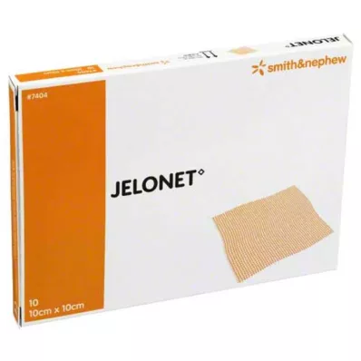 JELONET Paraffinos géz 10x10 cm steril, 10 db