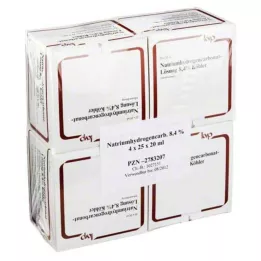 NATRIUMHYDROGENCARBONAT-8,4%-os Köhler oldat, 100X20 ml