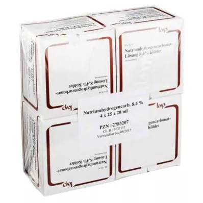 Nátrium-hidrogén-karbonát 8,4, 100X20ml