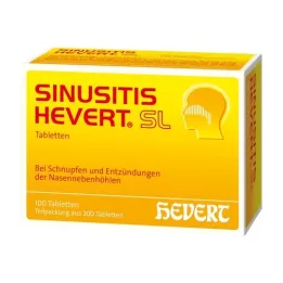 SINUSITIS HEVERT SL Tabletták, 300 db