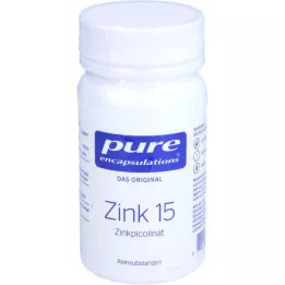 PURE ENCAPSULATIONS Cink 15 cink-pikolinát kapszula, 60 db kapszula