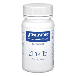 PURE ENCAPSULATIONS Cink 15 cink-pikolinát kapszula, 60 db kapszula