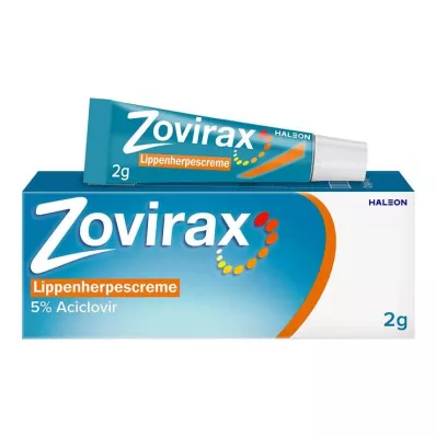 Zovirax ajakherpesz krém.5% acyclovir, 2 g