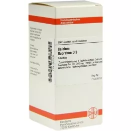 CALCIUM FLUORATUM D 3 tabletta, 200 db