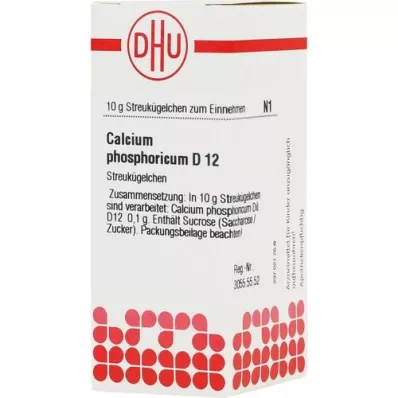CALCIUM PHOSPHORICUM D 12 gömböcske, 10 g
