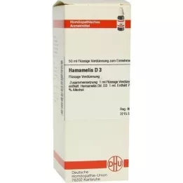 HAMAMELIS D 3 Hígítás, 50 ml