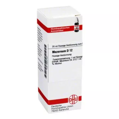 MEZEREUM D 12 Hígítás, 20 ml MEZEREUM D 12 Hígítás, 20 ml