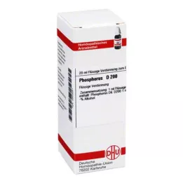 PHOSPHORUS D 200 hígítás, 20 ml