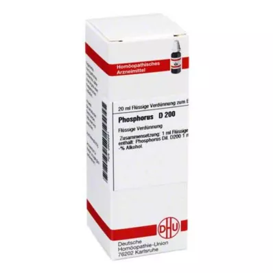 DHU Foszfor D 200 hígítás, 20 ml
