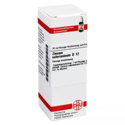 ZINCUM VALERIANICUM D 12 Hígítás, 20 ml ZINCUM VALERIANICUM D 12 Hígítás, 20 ml