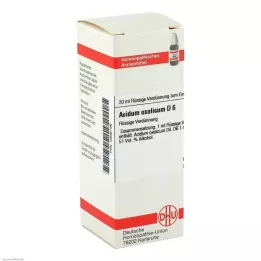 ACIDUM OXALICUM D 6 Hígítás, 20 ml