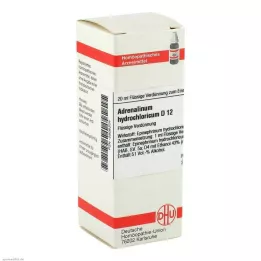 ADRENALINUM HYDROCHLORICUM D 12 Hígítás, 20 ml