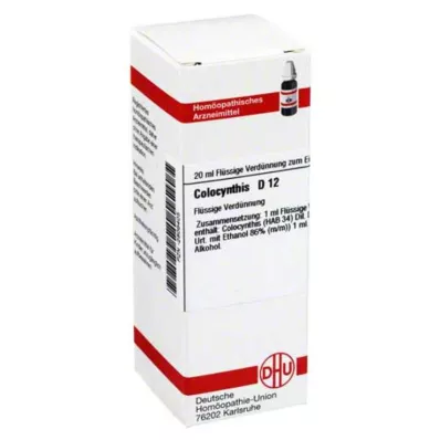 DHU Colocynthis D 12 hígítás, 20 ml DHU Colocynthis D 12 hígítás, 20 ml