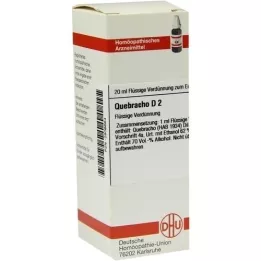 QUEBRACHO D 2 Hígítás, 20 ml