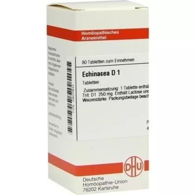 ECHINACEA HAB D 1 tabletta, 80 db