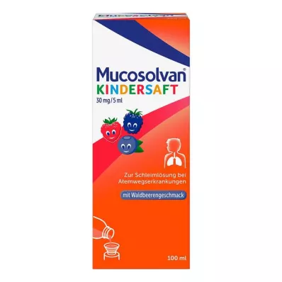 MUCOSOLVAN Gyermeklé 30 mg/5 ml, 100 ml MUCOSOLVAN Gyermeklé 30 mg/5 ml, 100 ml