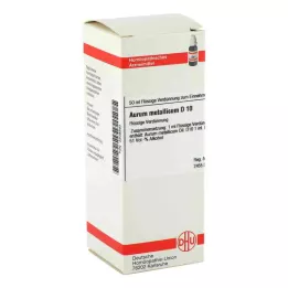 AURUM METALLICUM D 10 hígítás, 50 ml