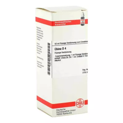 CHINA D 4 hígítás, 50 ml