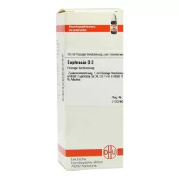 EUPHRASIA D 3 Hígítás, 50 ml
